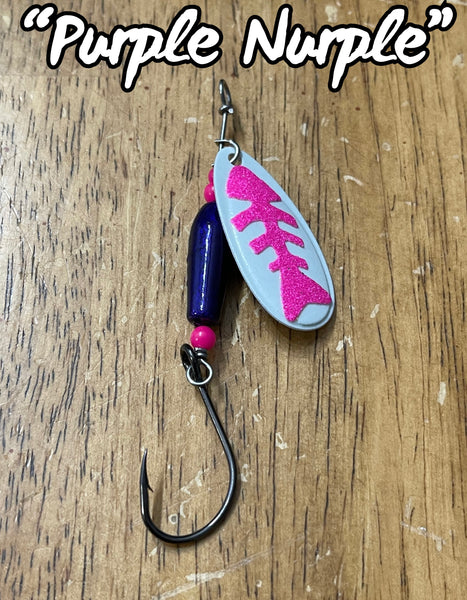 Fish Bone Salmon Spinners