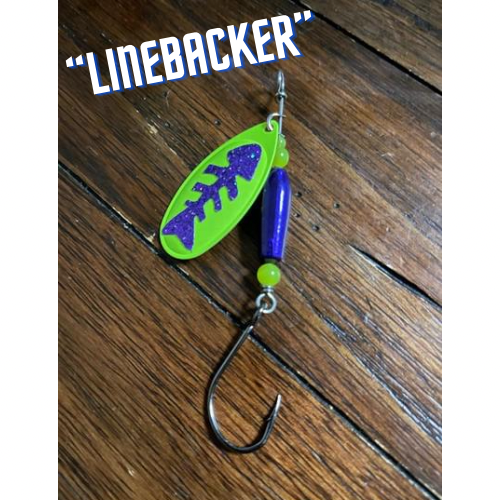 Fish Bone Salmon Spinners