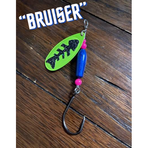 Fish Bone Salmon Spinners