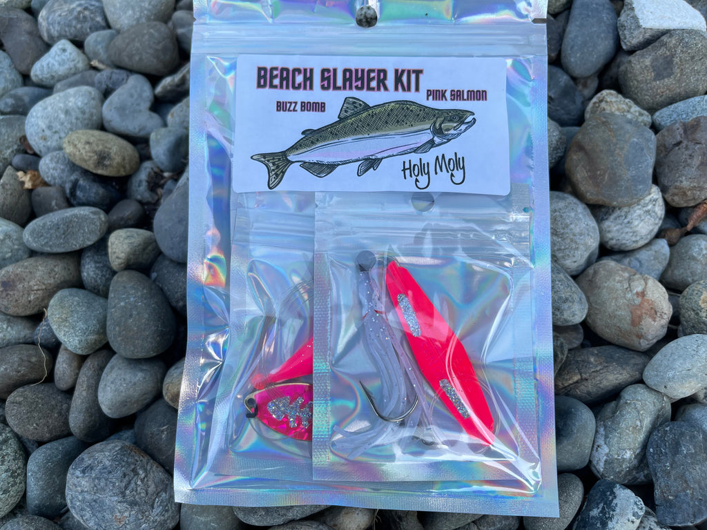 Beach Slayer Pink Salmon Kit – Holy Moly Outdoors