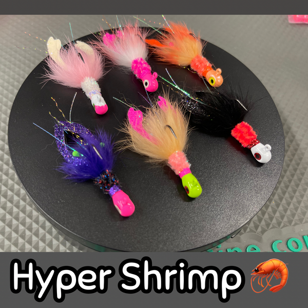 New Hyper Shrimp Jigs
